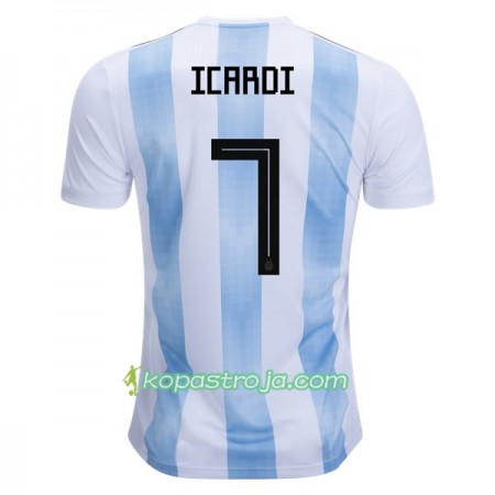 Billiga Fotbollströjor Argentina Icardi 7 VM 2018 Hemma tröja